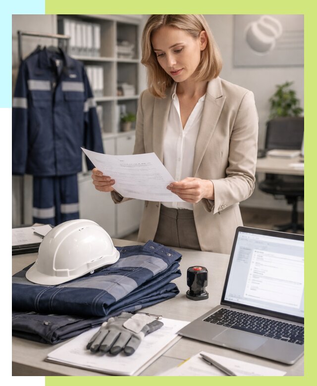 Сертификация спецодежды в Михайловке от 7117 р. | Алешин-Мхл