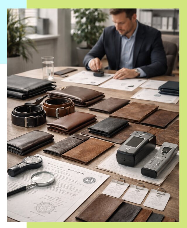 Сертификация кожаных изделий в Михайловке от 12200 р. | Алешин-Мхл