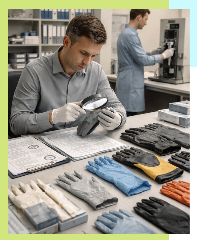 Сертификация перчаток и средств защиты продукции в Михайловке