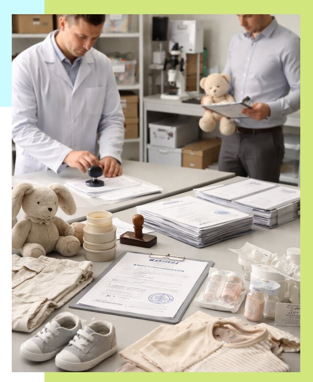 Сертификация детских товаров в Михайловке от 15251 р. | Алешин-Мхл