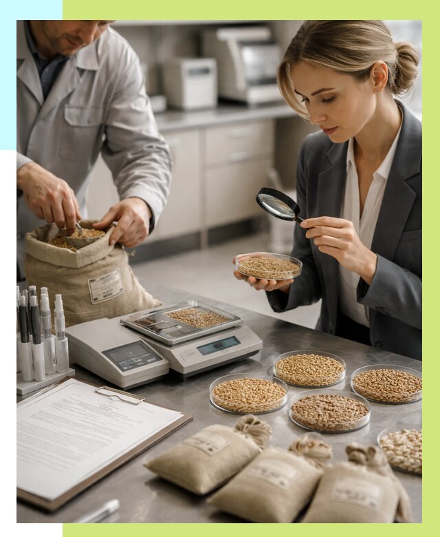Сертификация зерна в Михайловке по цене от 15251 р. | Алешин-Мхл