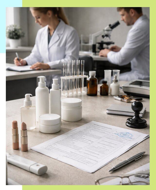 Сертификация косметики в Михайловке от 20334 р. - Алешин-Мхл