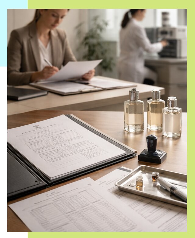 Сертификация парфюмерии в Михайловке от 15251 р. | Алешин-Мхл