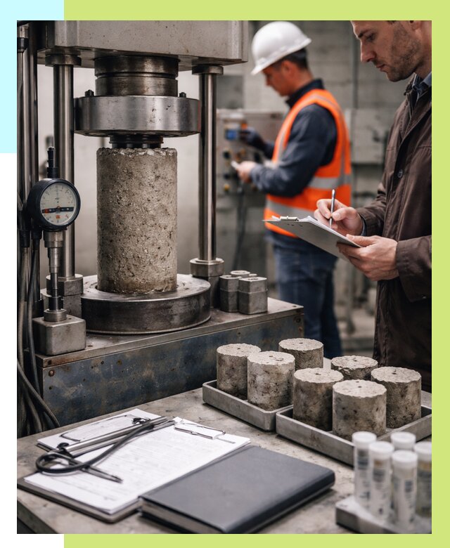 Сертификация бетона в Михайловке от 30501 р. сертификат | Алешин-Мхл