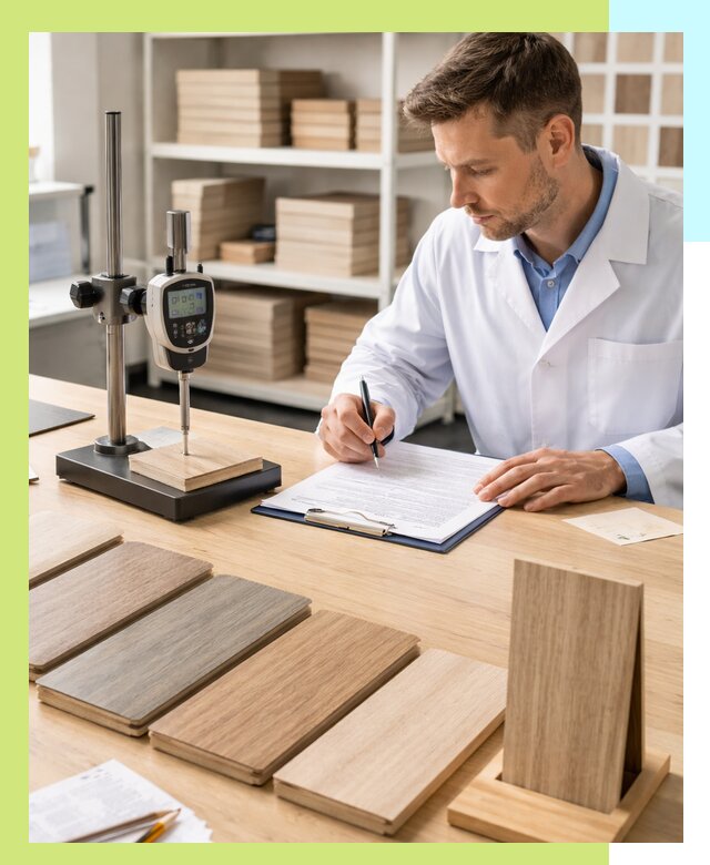 Сертификация ламината с испытаниями и оформлением документов в Михайловке