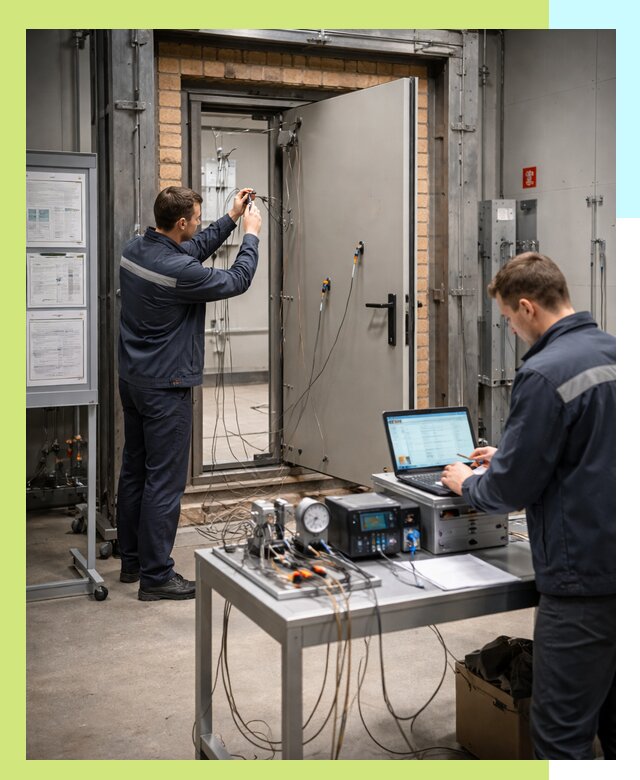 Сертификация противопожарных дверей в Михайловке по ГОСТ и ТР