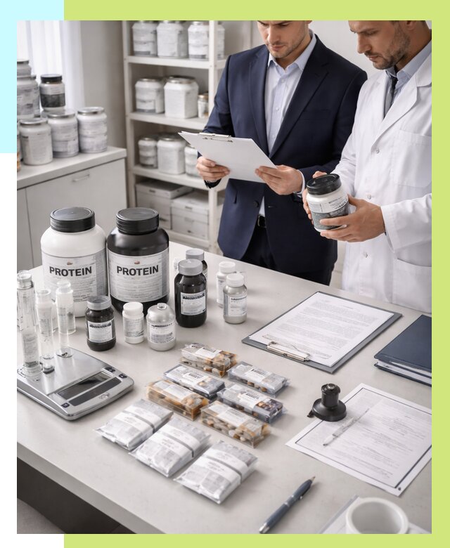 Сертификация спортивного питания в Михайловке от 15251 р., Алешин-Мхл