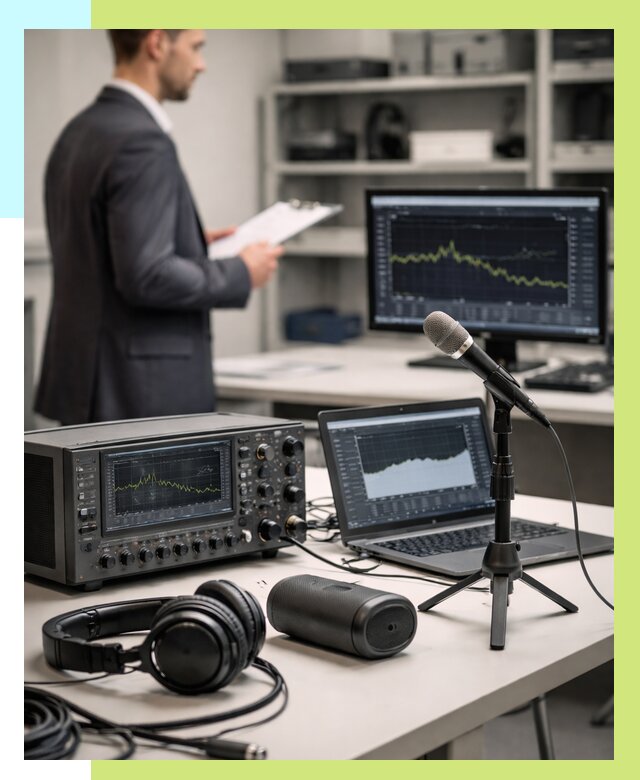 Сертификация аудиотехники в Михайловке от 15251 р., Алешин-Мхл