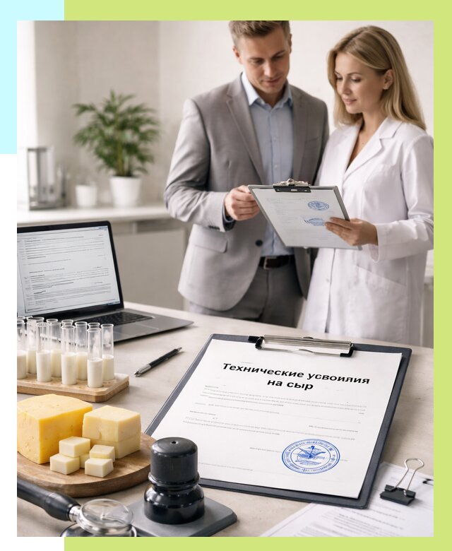 ТУ на сыры в Михайловке срочно от 12200 р. — оформление | Алешин-Мхл