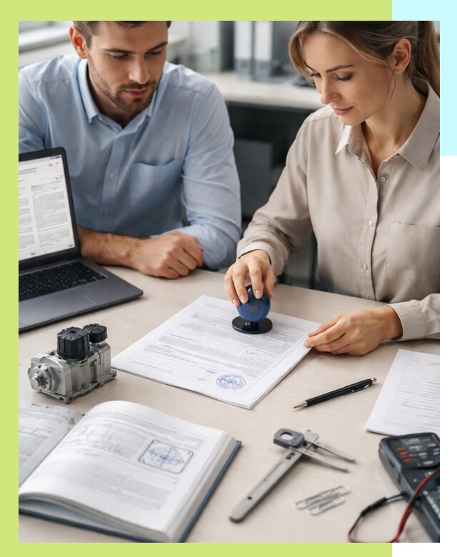 Выдача паспорта изделия и техническая экспертиза продукции в Михайловке