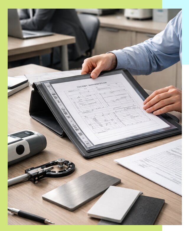 Оформление паспорта материала для продукции в Михайловке