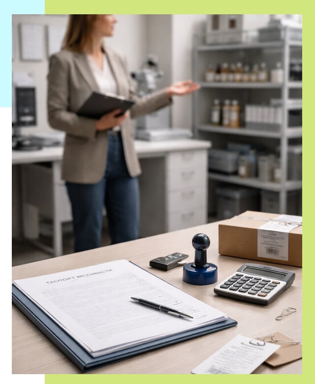 Паспорт безопасности продукции в Михайловке от 4575 р. — Алешин-Мхл