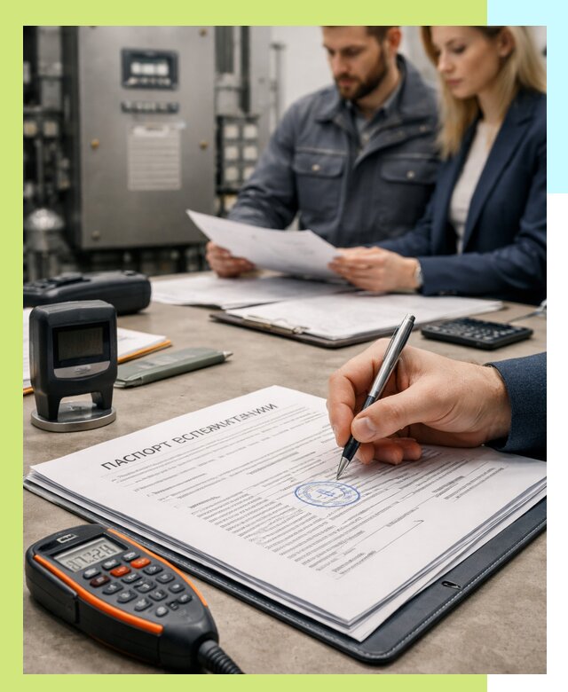 Оформление паспорта эксплуатации оборудования в Михайловке