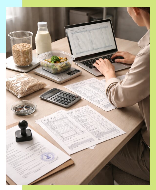 Просчет БЖУ для маркировки в Михайловке от 1525 р. | Алешин-Мхл