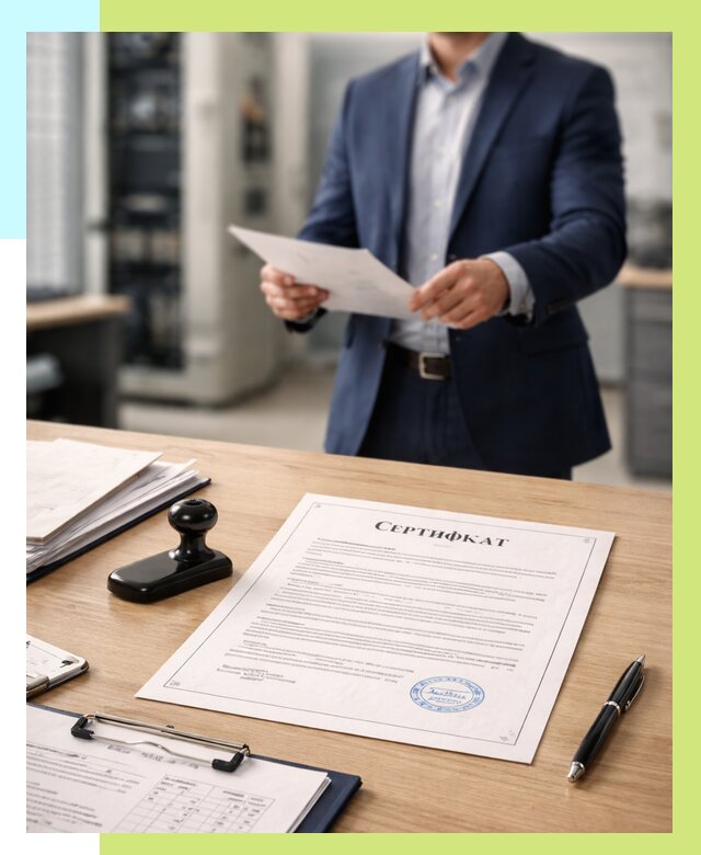 Сертификат на оборудование в Михайловке от 15251 р. | Алешин-Мхл