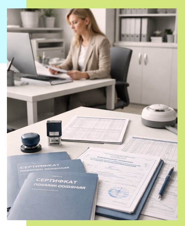 Сертификаты пожарной безопасности в Михайловке от 15251 р. | Алешин-Мхл