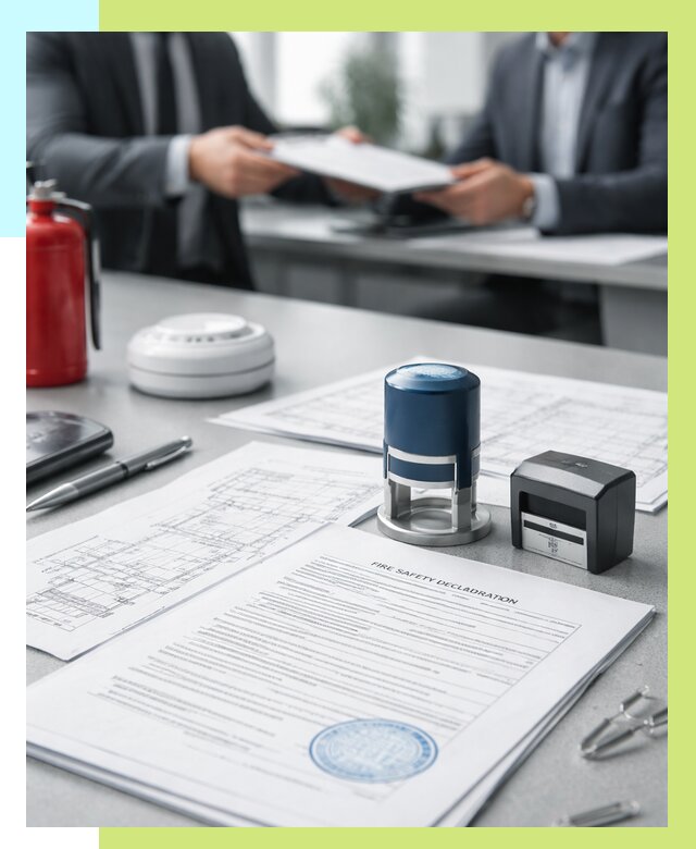 Декларация пожарной безопасности в Михайловке от 8134 р. | Алешин-Мхл