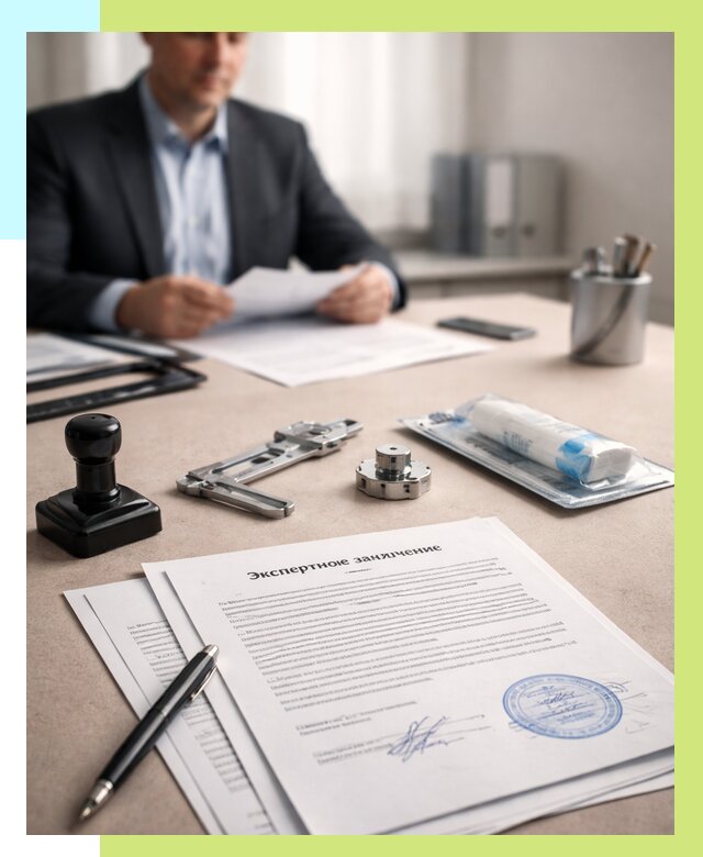 Экспертное заключение на продукцию в Михайловке от 8642 р. | Алешин-Мхл