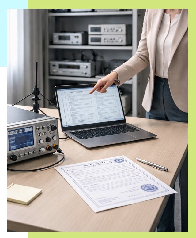 Сертификат ЭМС в Михайловке от 45752 р. - оформить в Алешин-Мхл