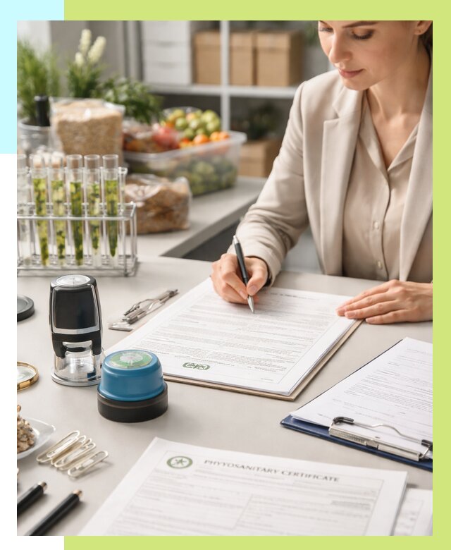 Фитосанитарный сертификат оформить в Михайловке от 4575 р. | Алешин-Мхл