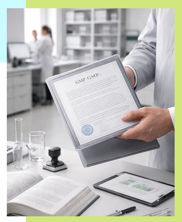 Сертификат GMP в Михайловке под ключ от 86420 р. | Алешин-Мхл