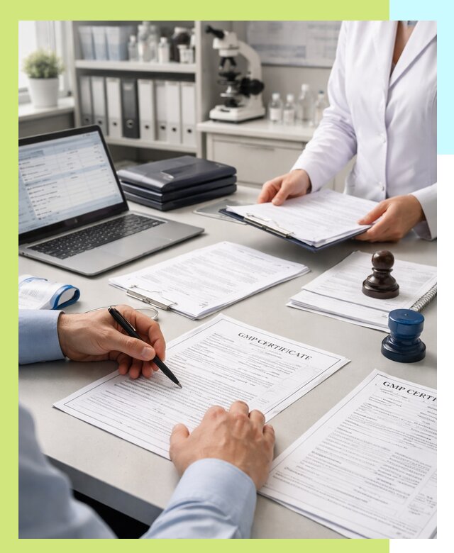 Оформление сертификата GMP в Михайловке для фармпроизводства