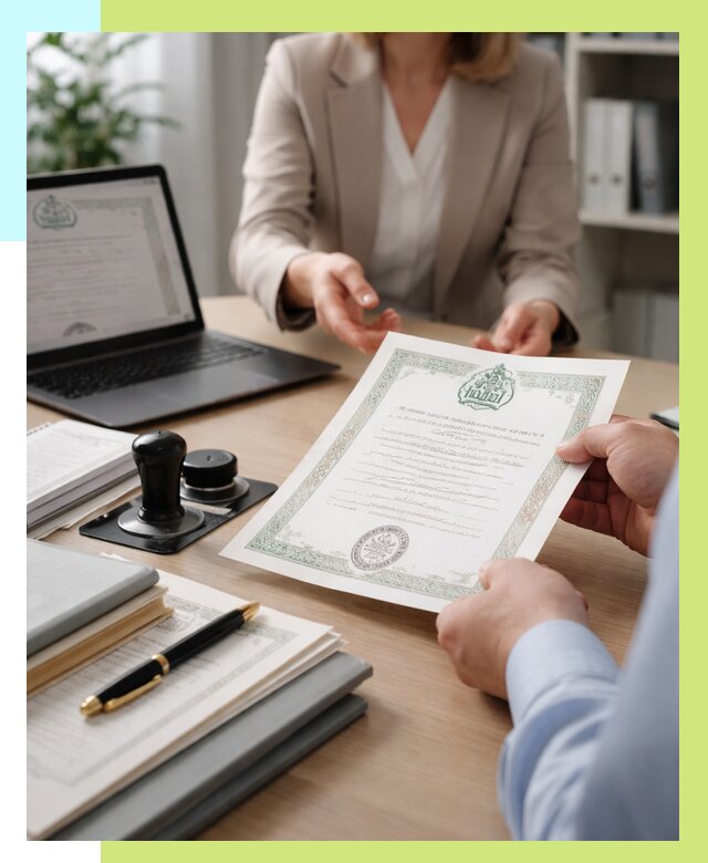 Халяль сертификат в Михайловке, получить от 15251 р. | Алешин-Мхл