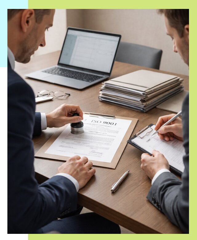 Сертификат ISO 9001 в Михайловке купить от 81336 р. | Алешин-Мхл