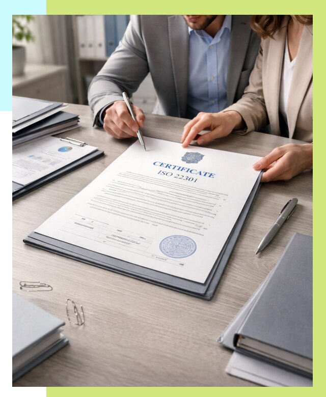 Сертификат ISO 22301 в Михайловке от 45752 р. | Алешин-Мхл срочно