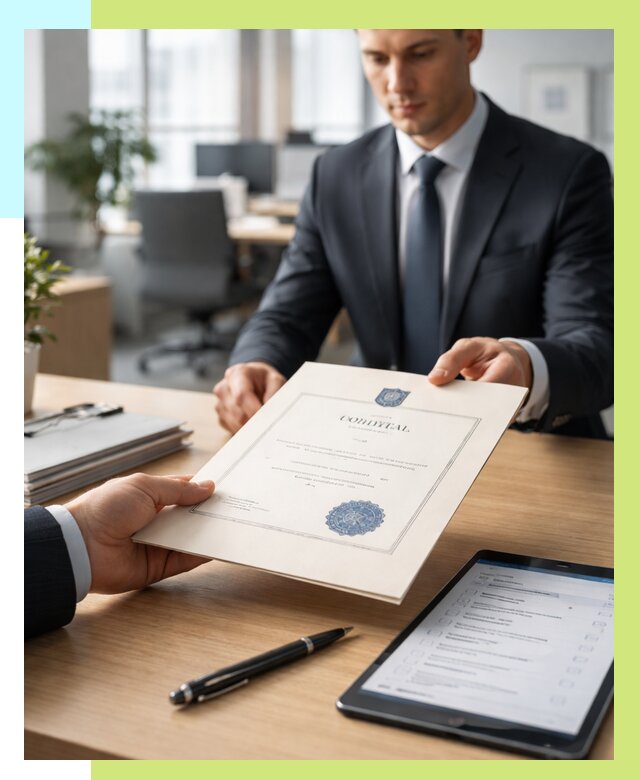 Сертификат ISO 30301 в Михайловке от 35585 р. | Алешин-Мхл - под ключ