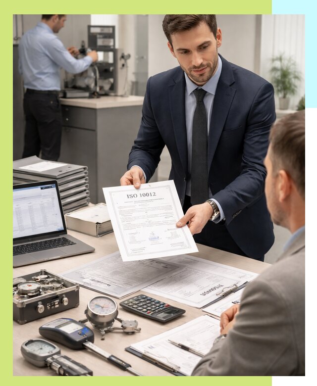 Выдача сертификата ISO 10012 по требованиям метрологии в Михайловке
