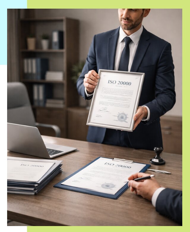 Сертификат ISO 20000 в Михайловке под ключ от 122004 р., Алешин-Мхл