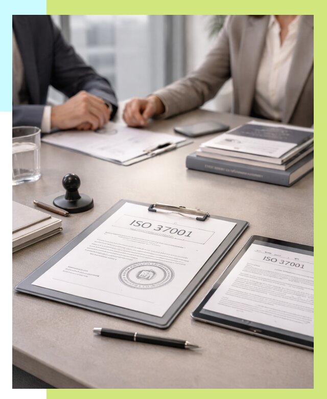 Сертификат ISO 37001 в Михайловке оформить от 122004 р. Алешин-Мхл